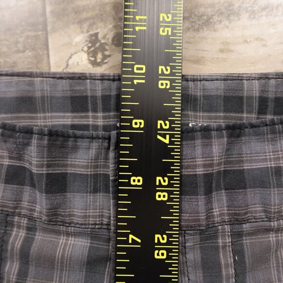 Columbia Omni-Wick Plaid Shorts Women’s Size 4 Gray Quick Dry Hiking Outdoor - Picture 6 of 13